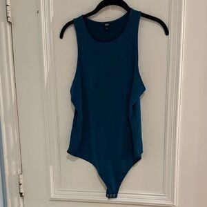 Express Teal Sleeveless Bodysuit